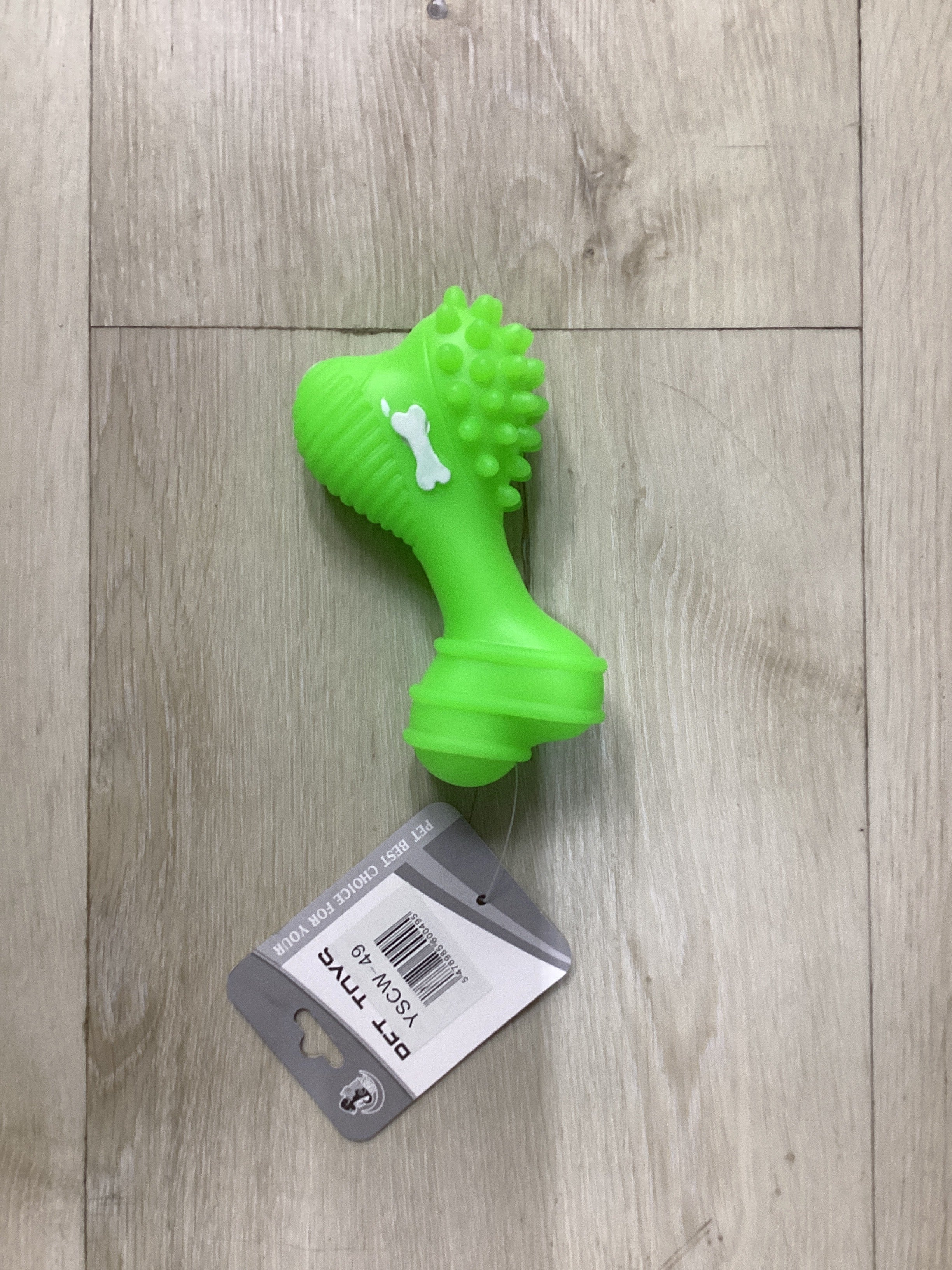 RUBBER BONE DOG TOY