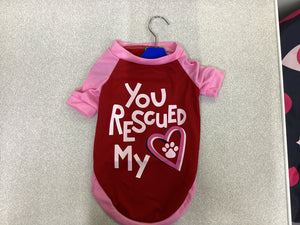 YOU RESCUED MY HEART ROMPER L