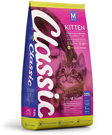 MONTEGO - CLASSIC KITTEN WITH SUCCULENT CHICKEN CAT FOOD