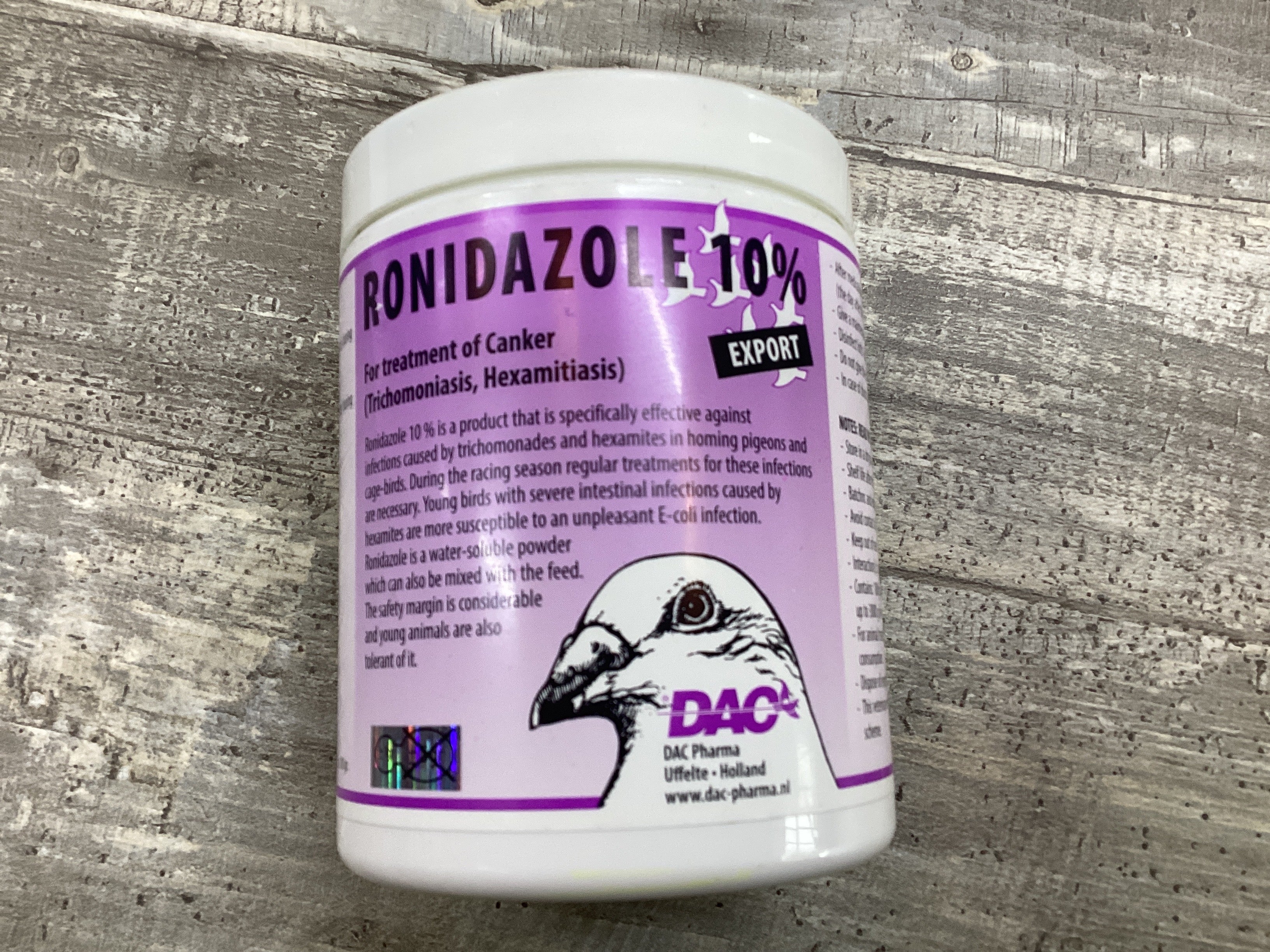 DAC RONIDAZOLE 10% 100g