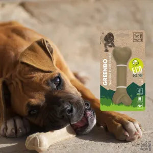 M-PETS GREENBO NATURAL RUBBER BONES (L)