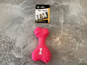 RUBBER BONE DOG TOY