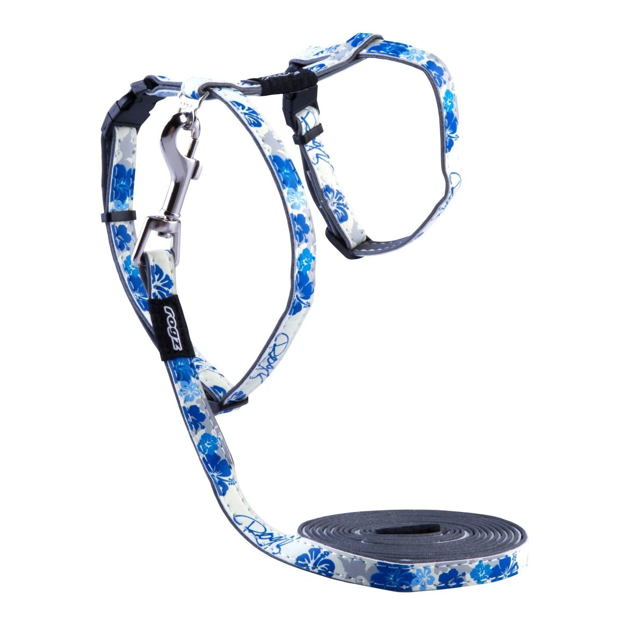 ROGZ GLOWCAT CLJ209 XS BLUE FLORAL
