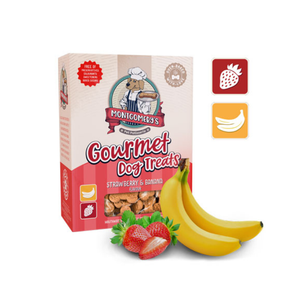 GOURMET DOG TREATS STRAWBERRY and BANANA 1kg