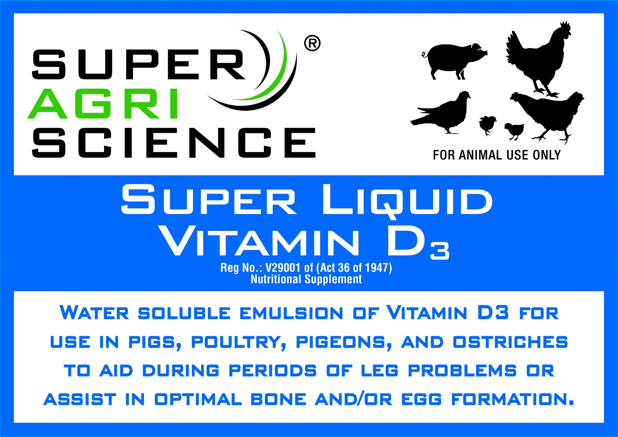 SUPER AGRI LIQUID VITAMIN D3