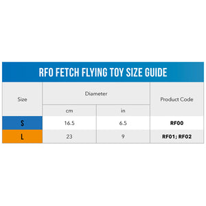 Rogz RFO Fetch Flying Toy