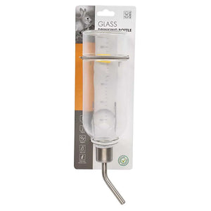 M-PETS GLASS DRINKING BOTTLE (M)