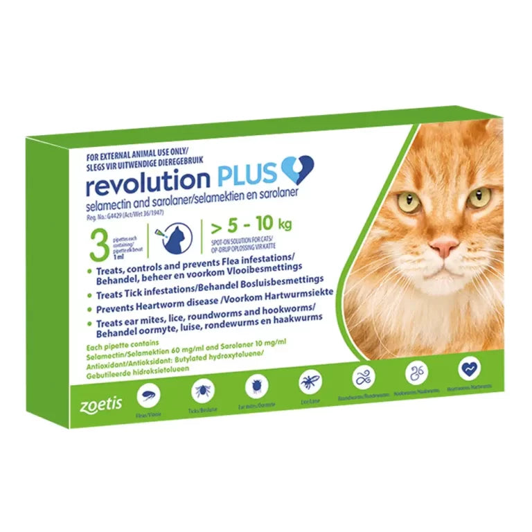 REVOLUTION PLUS CAT 5.1KG - 10KG