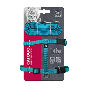 M-PETS CATOGO HARNESS & LEASH SET