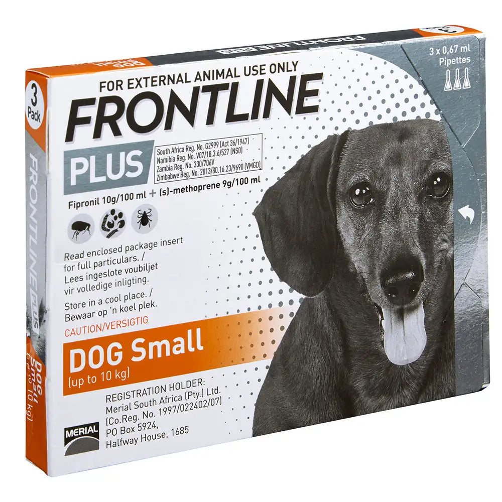 FRONTLINE PLUS 3PIPS SMALL UP TO 10KG