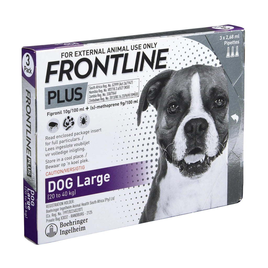 FRONTLINE PLUS 3PIPS LG 20-40KG