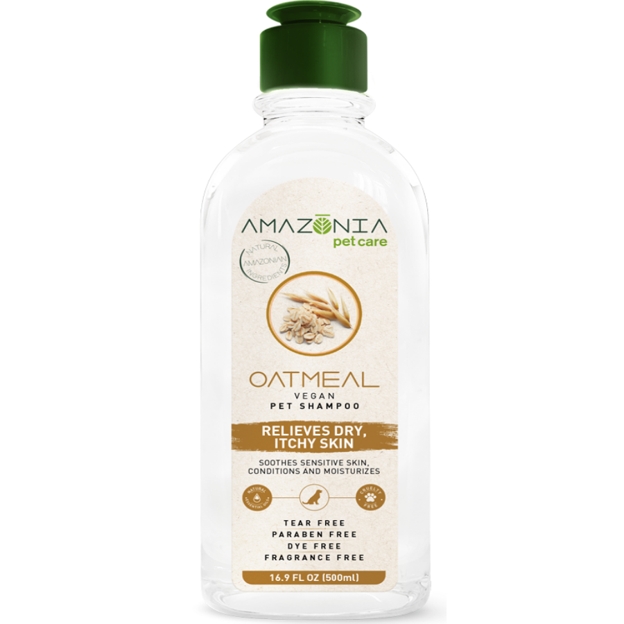 AMAZONIA OATMEAL SHAMPOO 500ML Pet O' Treats