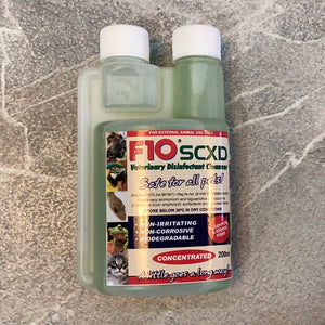 F10 SCXD VET CLEANSER 200ML