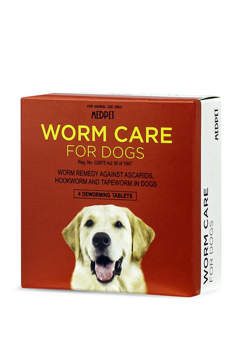 MEDPET WORM CARE FOR DOGS 4 TABS