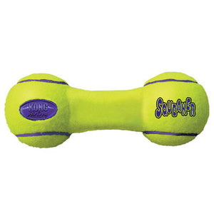 KONG TENNIS SQUEAKS DUMBBELL