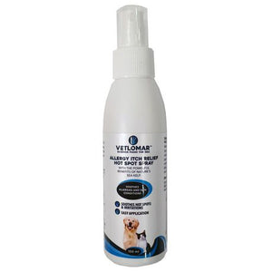 VETLOMAR ALLERGY ITCH RELIEF HOT SPOT SPRAY 150ML