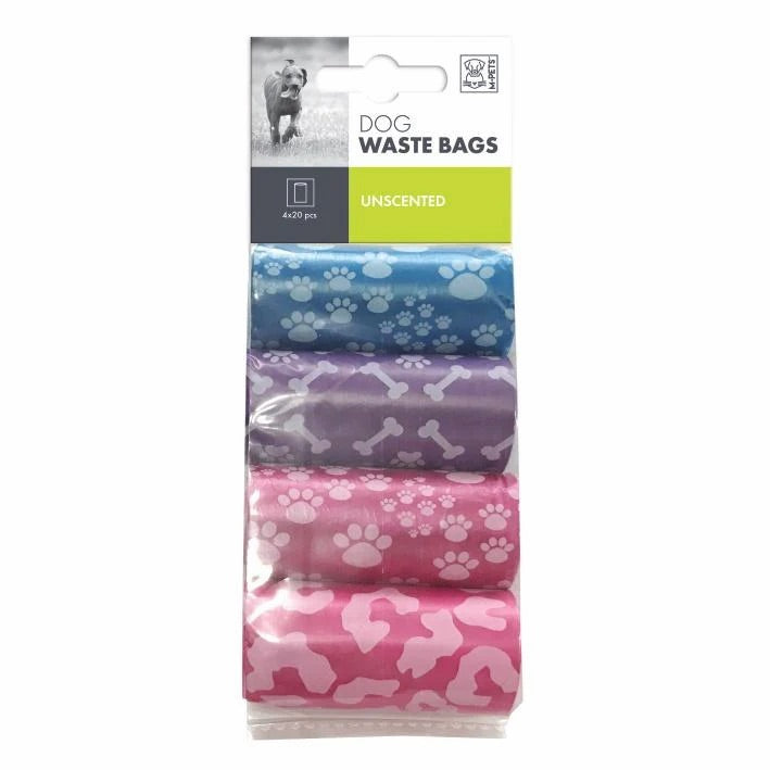 M-PETS DOG WASTE BAGS 4X20