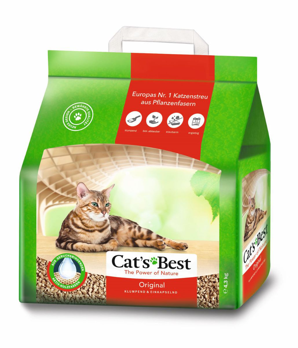 CATS BEST ORGANIC LITTER 4.3KG