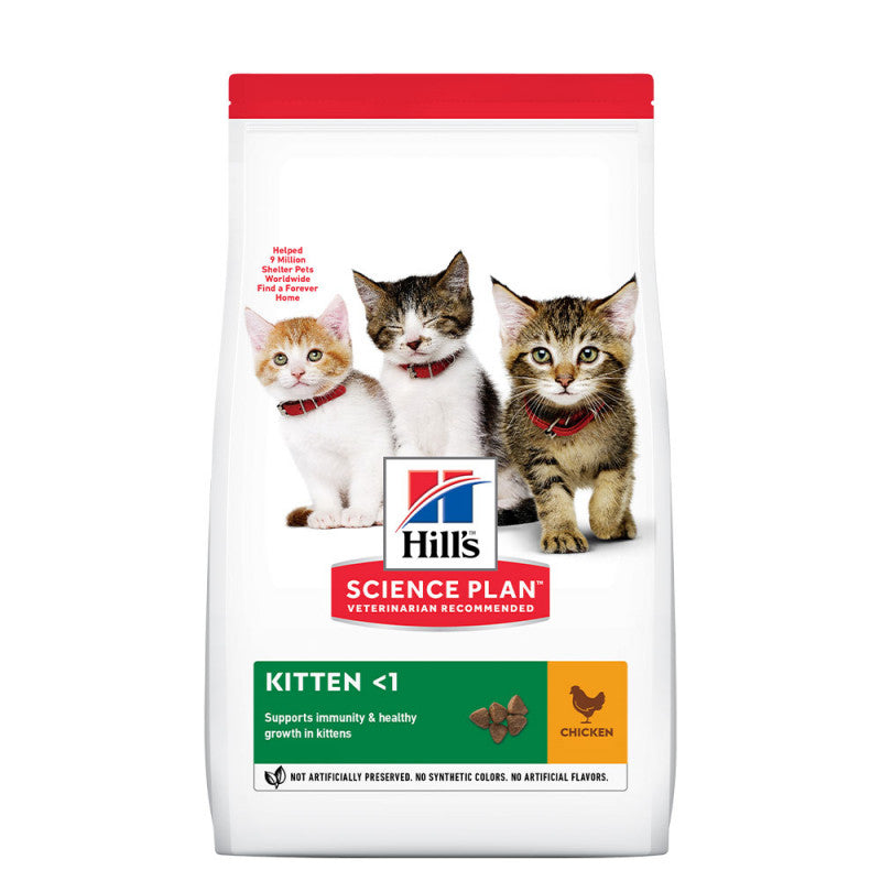 HILL’S KITTEN <1 DRY FOOD - CHICKEN