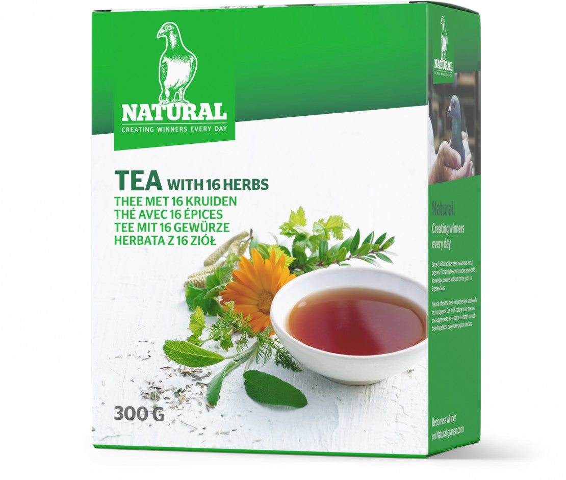 NATURAL TEA WITH 16 HERBS
