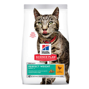 HILL’S ADULT PERFECT WEIGHT 1+ DRY CAT FOOD